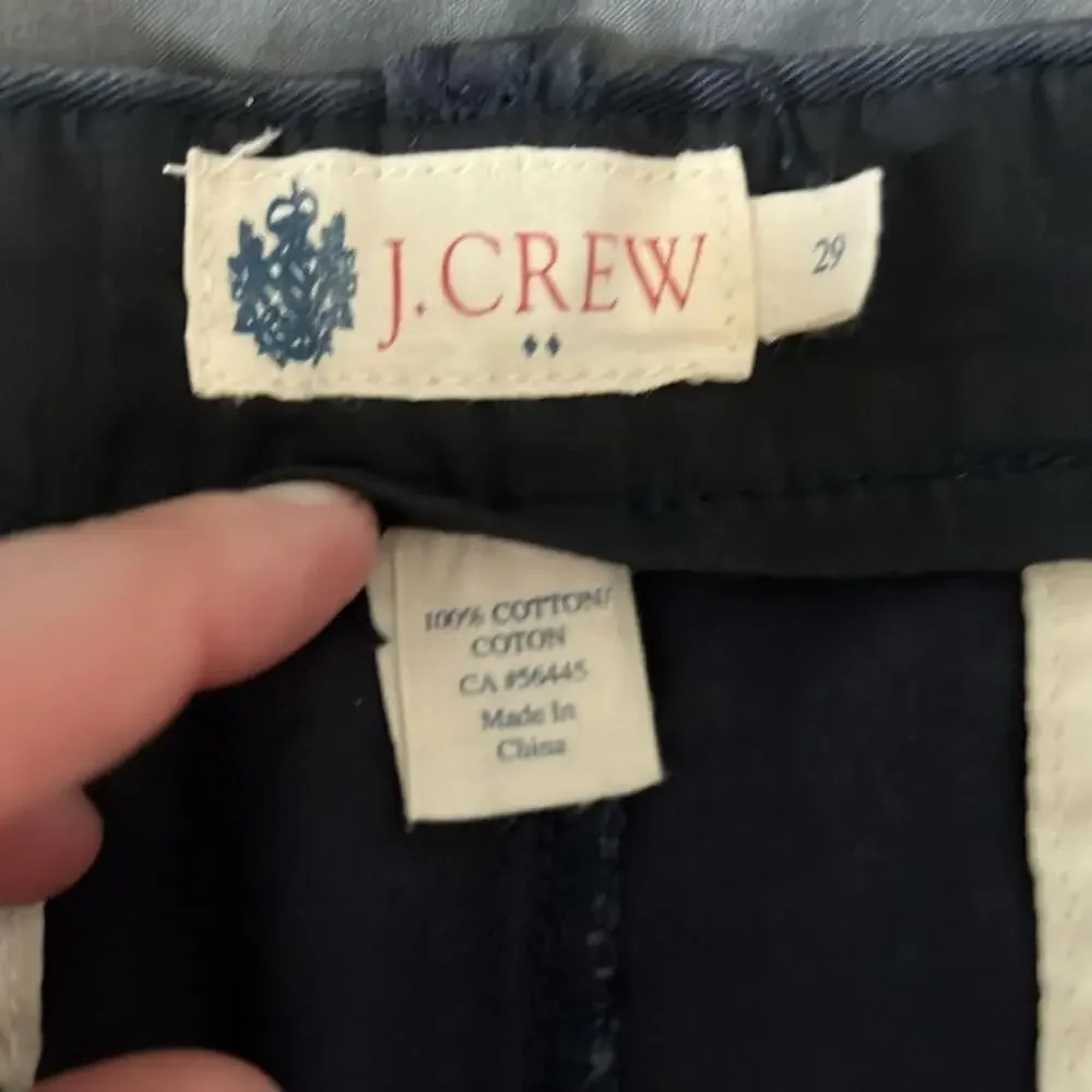 JCrew Factory Embroidered Chino Short Size 29